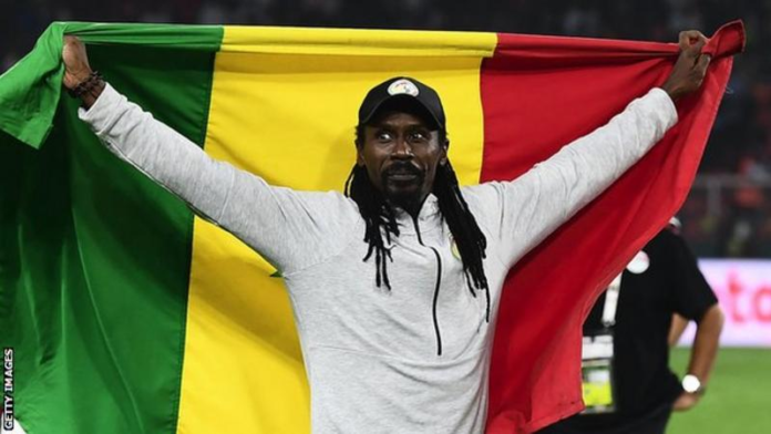 Aliou Cisse led Senegal to their first ever continental title in February