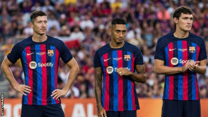 Barcelona have bought Robert Lewandowski and Raphinha this summer, and signed Andreas Christensen on a free transfer
