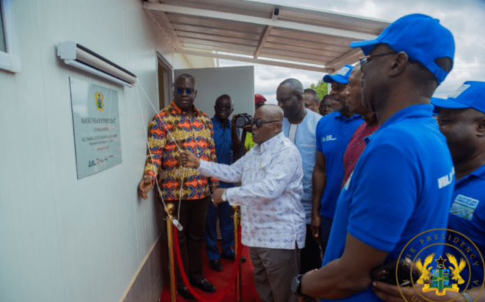 Akufo-Addo commissions 13MW Kaleo Solar Power Project