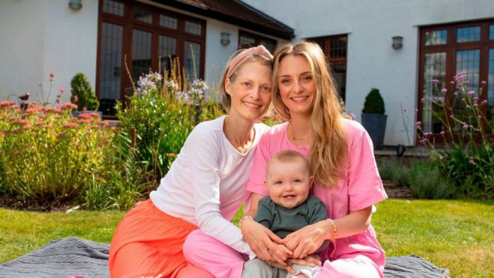Leeanne (left) with Emma and Casper (Image: Jon Rowley) Leeanne (left) with Emma and Casper (Image: Jon Rowley)