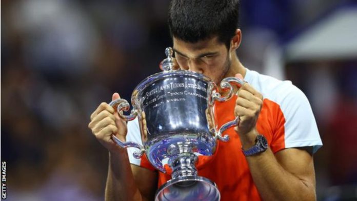 Carlos Alcaraz is the first teenager to become the men's world number one Carlos Alcaraz is the first teenager to become the men's world number one