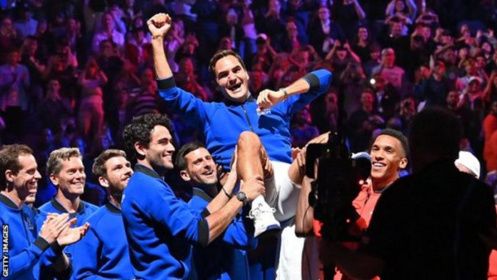 Federer has won 20 Grand Slam singles titles and spent a total of 310 weeks as world number one Federer has won 20 Grand Slam singles titles and spent a total of 310 weeks as world number one