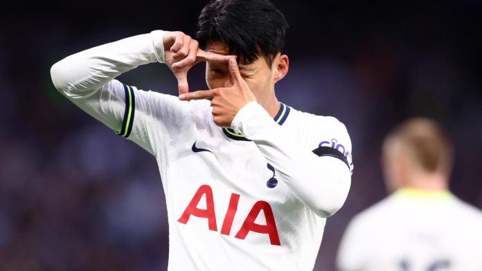 Son Heung-min celebrates Image credit: Getty Images Son Heung-min celebrates Image credit: Getty Images