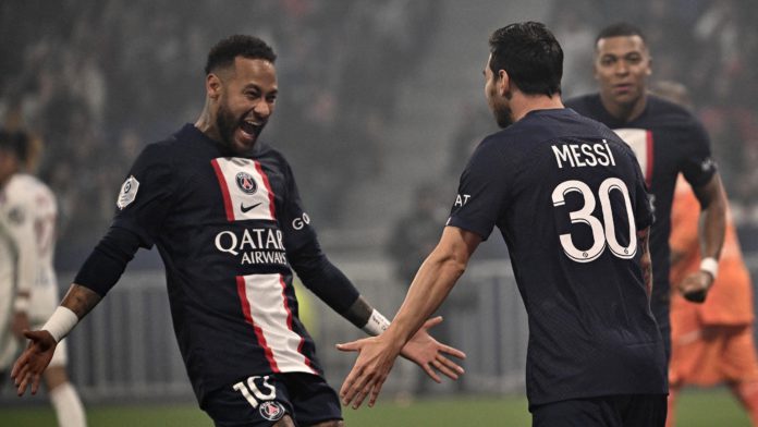 Neymar and Lionel Messi celebrate Image credit: Getty Images Neymar and Lionel Messi celebrate Image credit: Getty Images