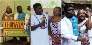 YouTubers Wode Maya and Miss Trudy tie the knot in a private ceremony in Western Kenya. Photo: Wode Maya.