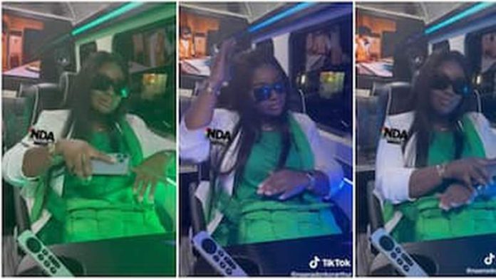 Jackie Appiah dancing Source: naanadonkorarthur Jackie Appiah dancing Source: naanadonkorarthur