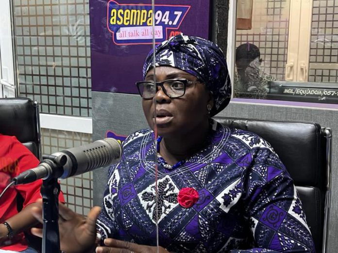 The Bono Regional Minister, Ms Justina Owusu Banahene The Bono Regional Minister, Ms Justina Owusu Banahene