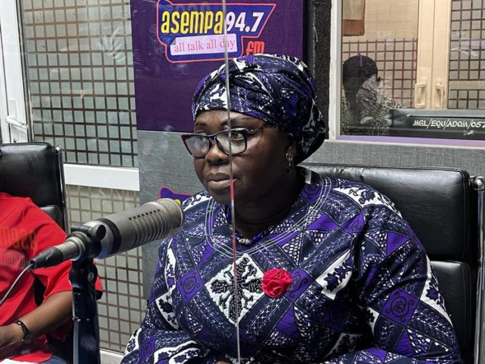 The Bono Regional Minister, Ms Justina Owusu Banahene The Bono Regional Minister, Ms Justina Owusu Banahene
