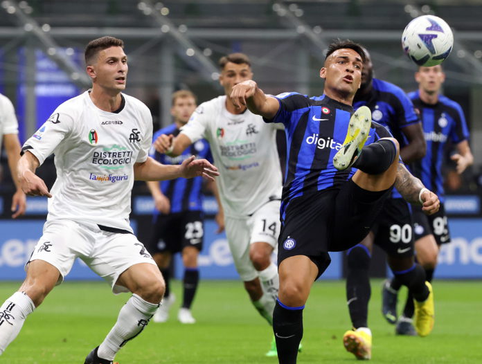 Fc Inter vs Spezia Calcio