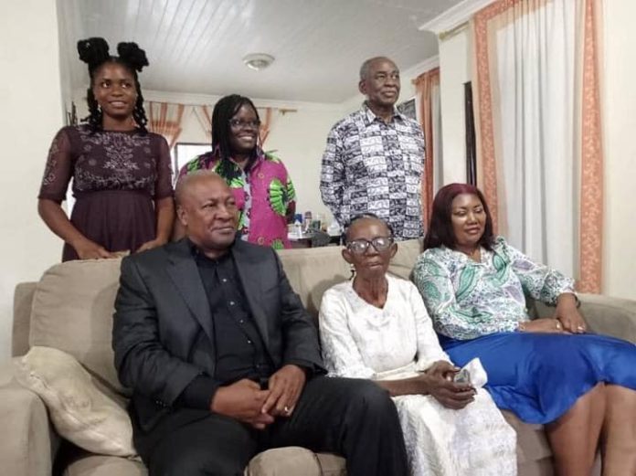 Mahama and Grace Nortey