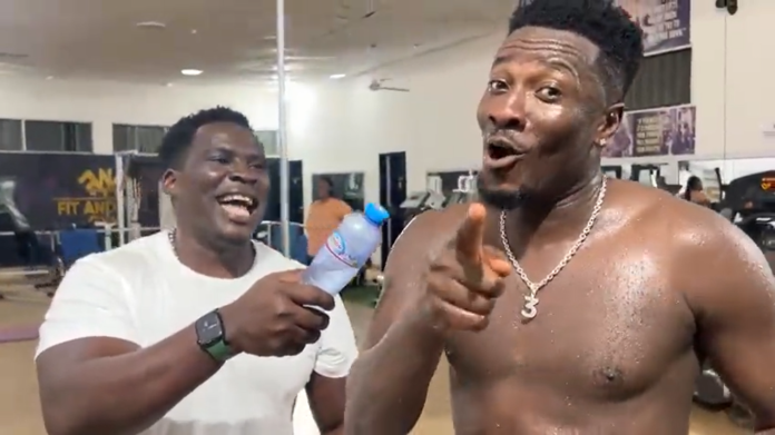 Asamoah Gyan - Photo Source: Asamoah Gyan@Twitter