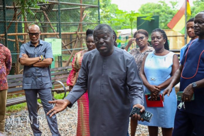 Deputy Lands Minister, Forestry Commission Board visit Accra Zoo Deputy Lands Minister, Forestry Commission Board visit Accra Zoo