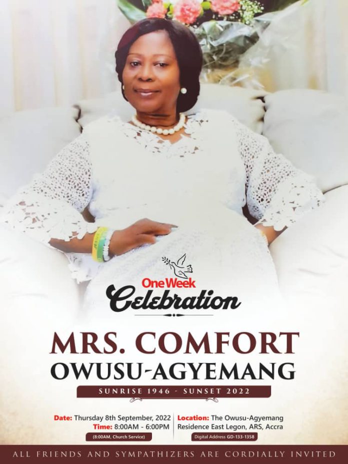 Hackman Owusu-Agyemang wife
