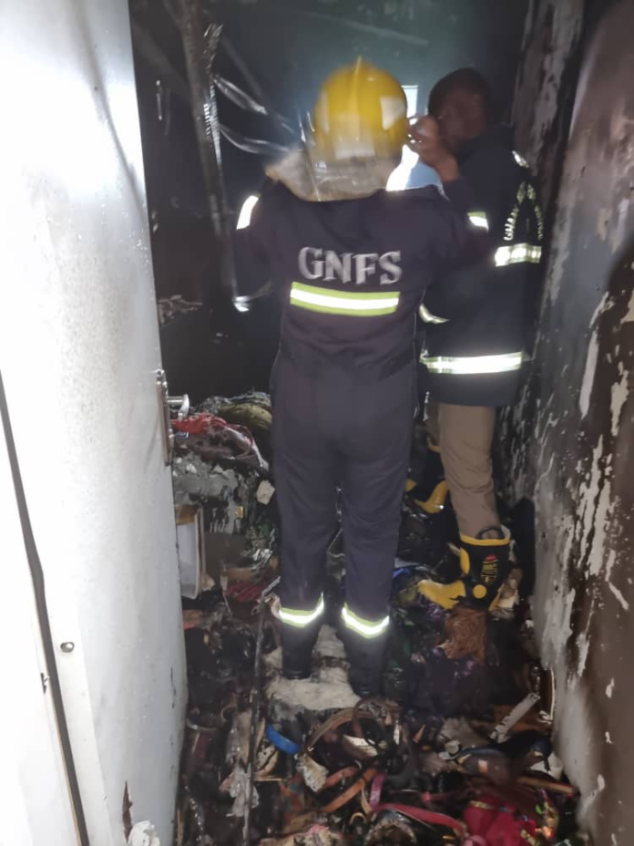 Abu Jinapor's house fire