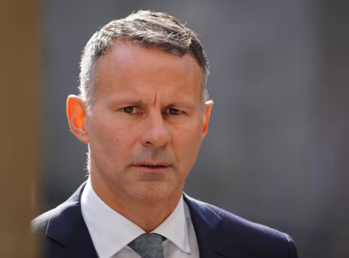 Former Manchester United footballer Ryan Giggs arrives at Manchester Crown Court (Peter Byrne/PA) (PA Wire)