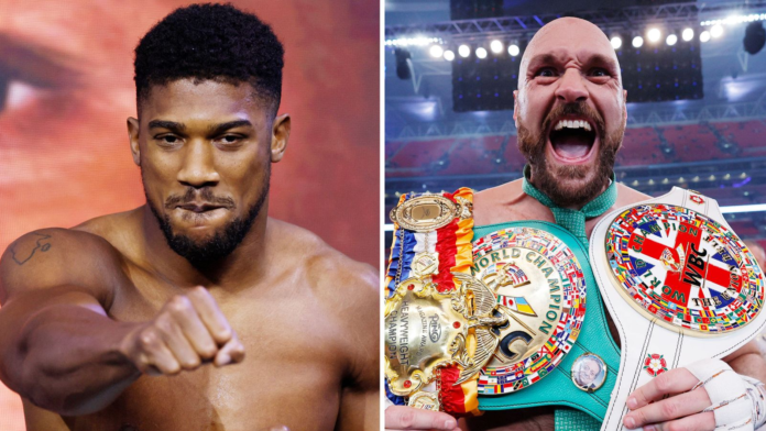Anthony Josuah - Tyson Fury/ Image Source: SkySports