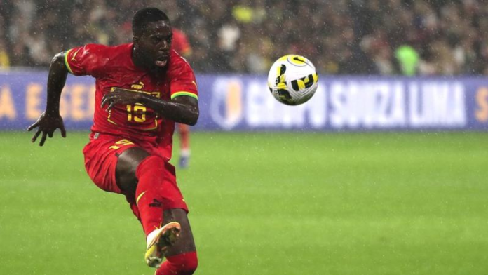 Former Spain international Inaki Williams made his Ghana debut as a second-half substitute against Brazil on Saturday