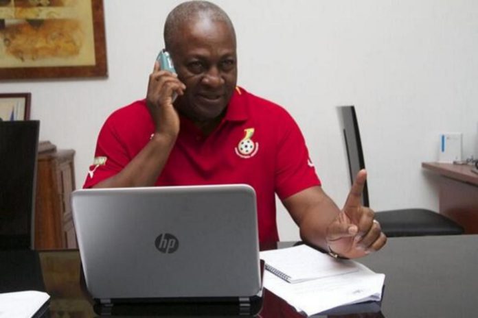 Mahama phone call