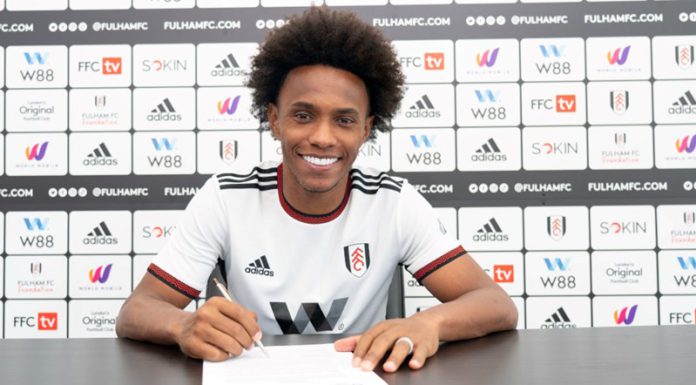 Willian © Fulham / Twitter Willian © Fulham / Twitter