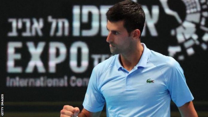 Novak Djokovic did not drop a set in any of his four matches on his way to glory at his first tournament in Israel since 2006 Novak Djokovic did not drop a set in any of his four matches on his way to glory at his first tournament in Israel since 2006