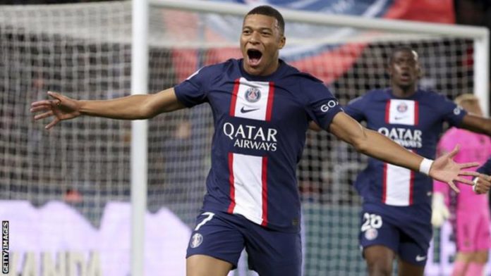 Kylian Mbappe has scored 182 goals in 228 games for Paris St-Germain Kylian Mbappe has scored 182 goals in 228 games for Paris St-Germain