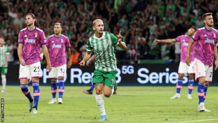 Maccabi Haifa's win was their first in the group stages of the Champions League in almost 20 years Maccabi Haifa's win was their first in the group stages of the Champions League in almost 20 years