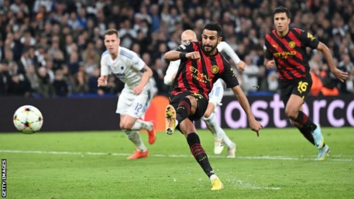 Riyad Mahrez has failed to score two of his last three penalties in all competitions for Manchester City Riyad Mahrez has failed to score two of his last three penalties in all competitions for Manchester City
