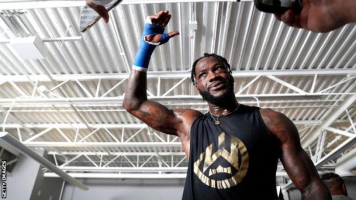 Deontay Wilder returns to action on Saturday after a year out Deontay Wilder returns to action on Saturday after a year out