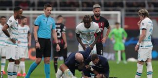 James was substituted after 62 minutes during Chelsea's win at AC Milan after jarring his knee in the turf while making a challenge