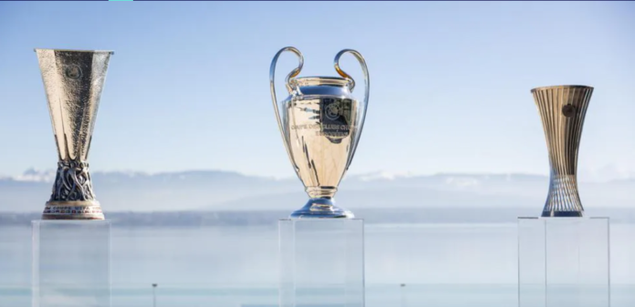 Uefa trophies Uefa trophies