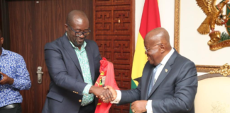 Kurt Okraku [L] and Akufo Addo [R]