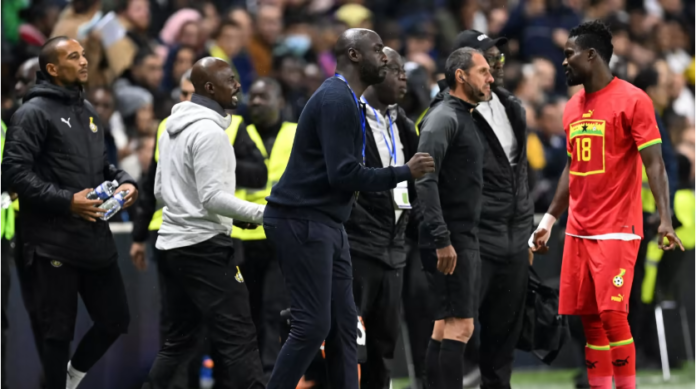 Ghana coach Otto Addo during the international friendly against Brazil at Stade Oceane in Le Havre, France on September 23, 2022. (Photo: Getty Images Ghana coach Otto Addo during the international friendly against Brazil at Stade Oceane in Le Havre, France on September 23, 2022. (Photo: Getty Images