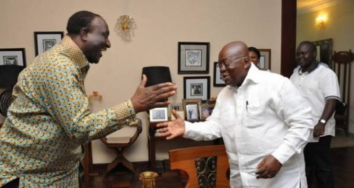 Akufo-Addo and Alan Kyerematen