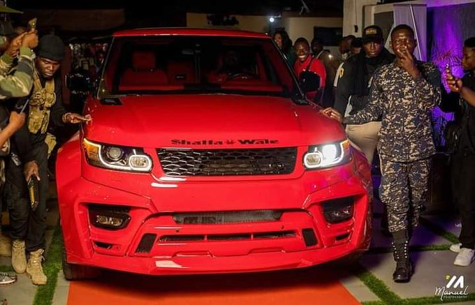 Shatta Wale's Range Rover