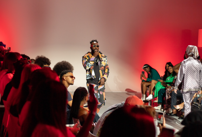 Doupboy Laska Doupboy Laska performs at SA Menswear Week