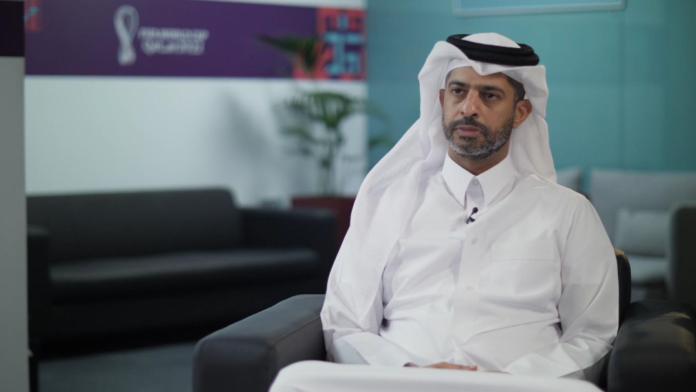 Qatar's World Cup chief, Nasser Al Khater, tells Sky News LGBTQ fans are welcome/ Photo Source:
