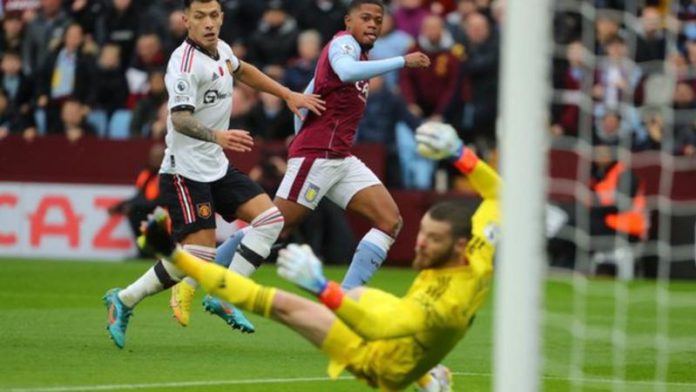 Aston Villa had not beaten Manchester United at home in the league for 27 years Aston Villa had not beaten Manchester United at home in the league for 27 years