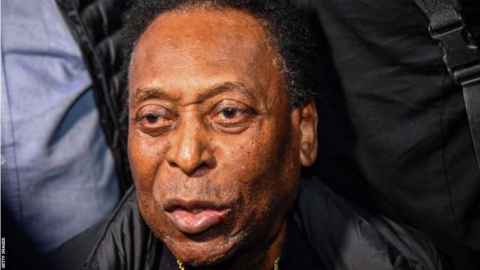 Pele is Brazil's all-time leading scorer with 77 goals in 92 games Pele is Brazil's all-time leading scorer with 77 goals in 92 games