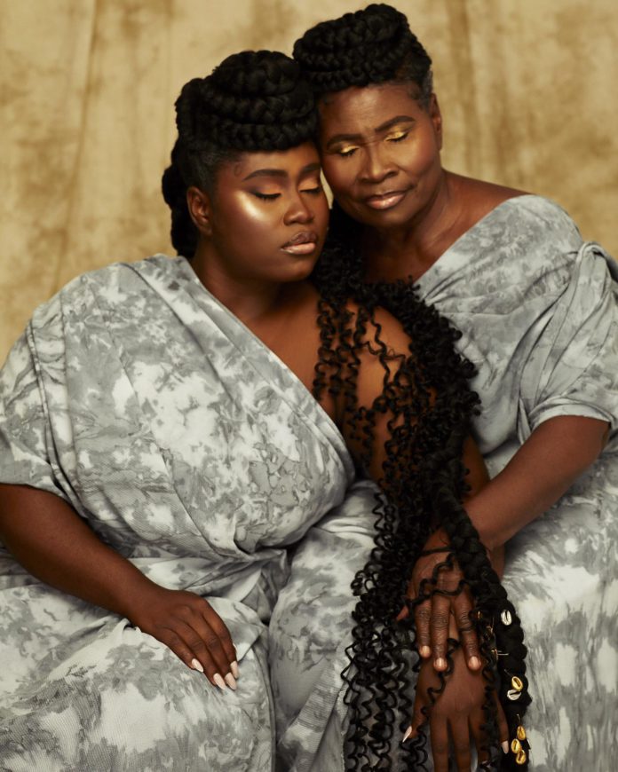lydia forson and mum
