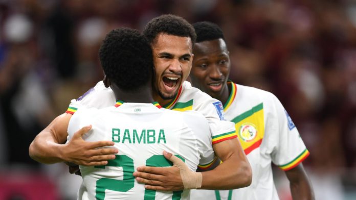 Senegal celebrate at the World Cup Image credit: Getty Images Senegal celebrate at the World Cup Image credit: Getty Images