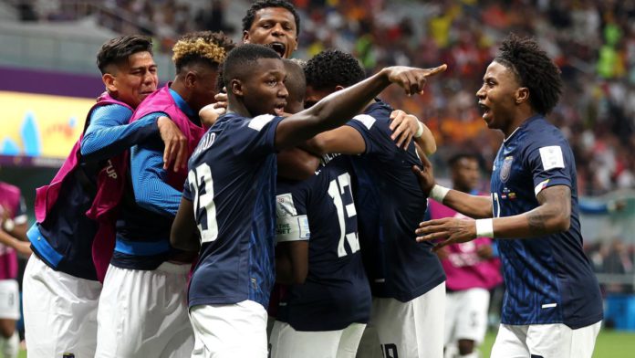 Ecuador celebrate Image credit: Getty Images Ecuador celebrate Image credit: Getty Images