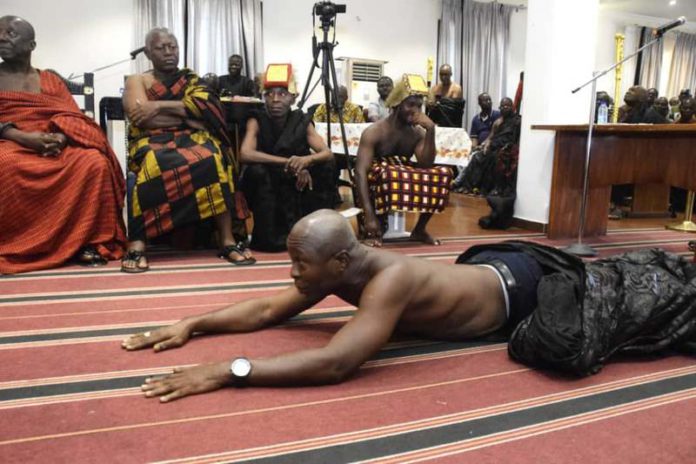 Okyenhene destools Benkumhene over galamsey Okyenhene destools Benkumhene over galamsey