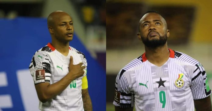 Andre Ayew and Jordan Ayew Andre Ayew and Jordan Ayew