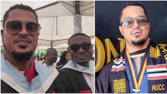 Actor Van Vicker has bagged a Master's degree from AUCC Photo source: @iam_vanvicker Actor Van Vicker has bagged a Master's degree from AUCC Photo source: @iam_vanvicker