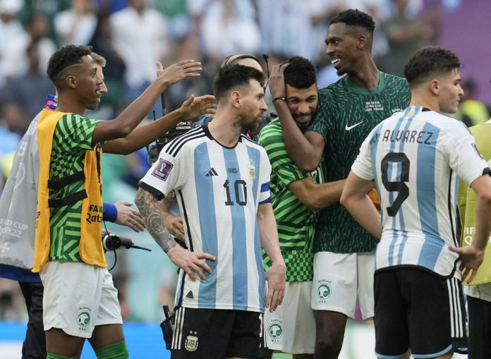 WCup Argentina Saudi Arabia Soccer