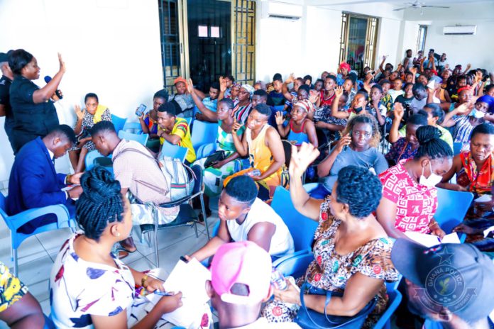Police-Kantamanto fire victims