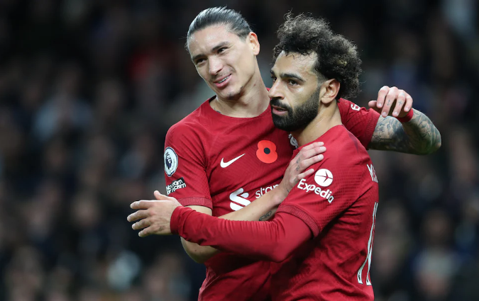 Mohamed Salah scored twice for Jurgen Klopp's side CREDIT: Offside/Mark Leech Mohamed Salah scored twice for Jurgen Klopp's side CREDIT: Offside/Mark Leech