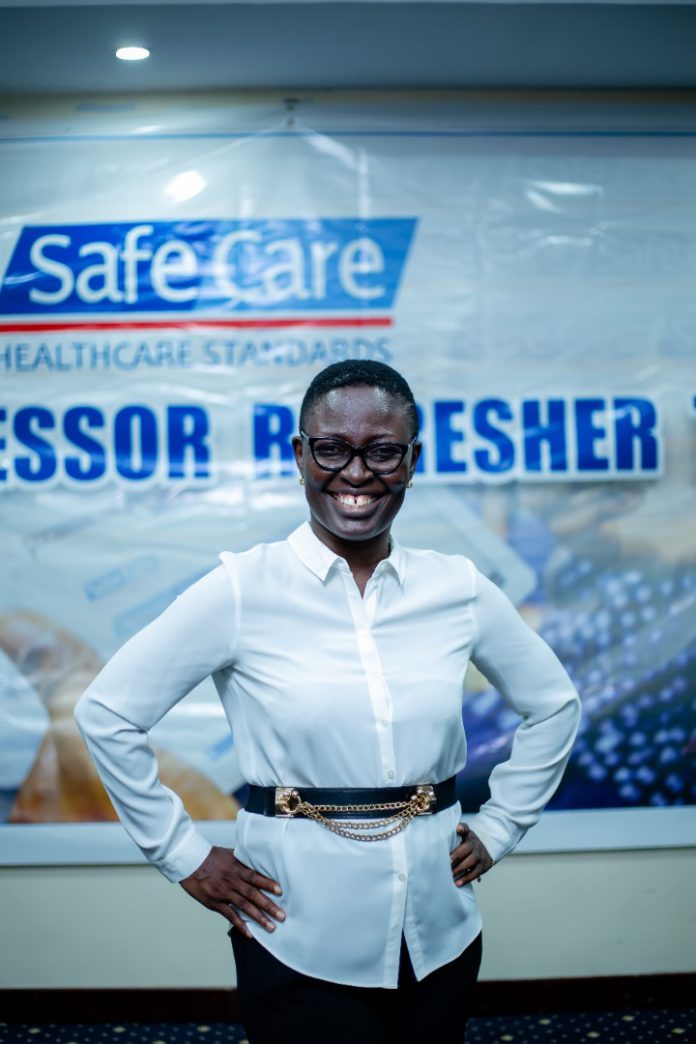 Ms. Bonifacia Benefo Agyei, Director of SafeCare Ms. Bonifacia Benefo Agyei, Director of SafeCare