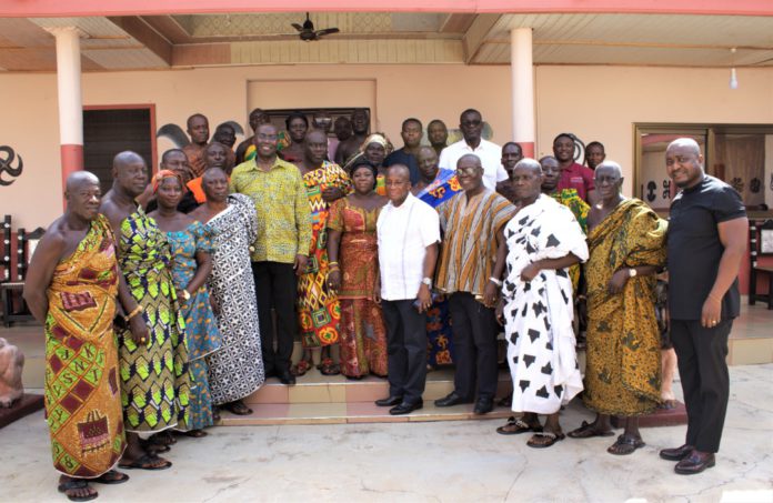 GIADEC introduces new shareholder of GBC to Ahwiaso and Sefwi Bekwai traditional leaders