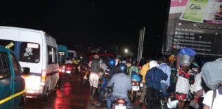 Accra – Kasoa road downpour